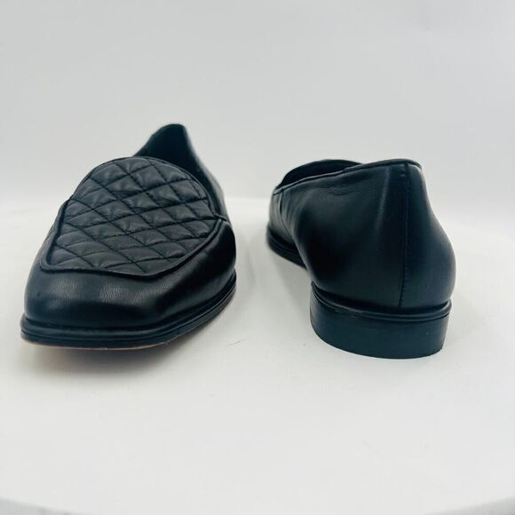 Vince Camuto Regintia Diamond Quilted Loafer Black Shoe Size 6 - Picture 12 of 14